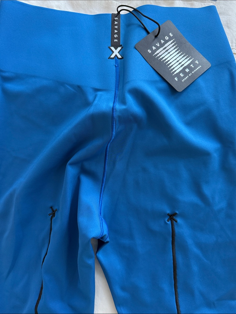 Savage X Fenty Electric Blue High-Waist Leggings